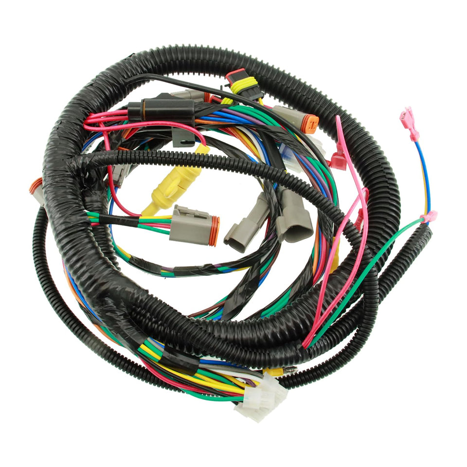 YLJCDOUN Club Car Precedent wiring harness with gray controller close-up, durable connectors