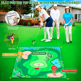 YLPARTCHER mat with color-coded score markings for friendly competition.