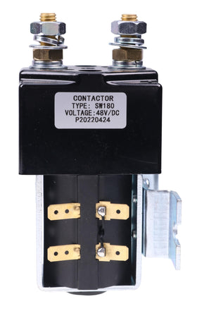 YLQASOON 48V-200A rating label indicating continuous operation and high peak capacity.