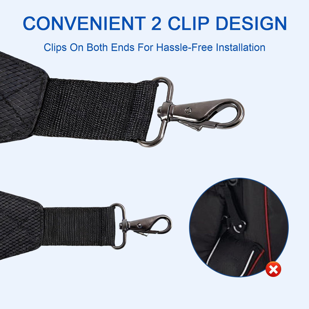 YLZZMDQSZ all-weather breathable strap resists moisture and UV fade