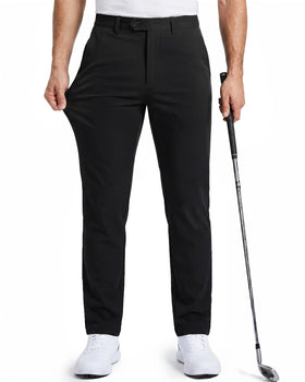 YND ice silk fabric pants, breathable and quick-drying for hot golf days.