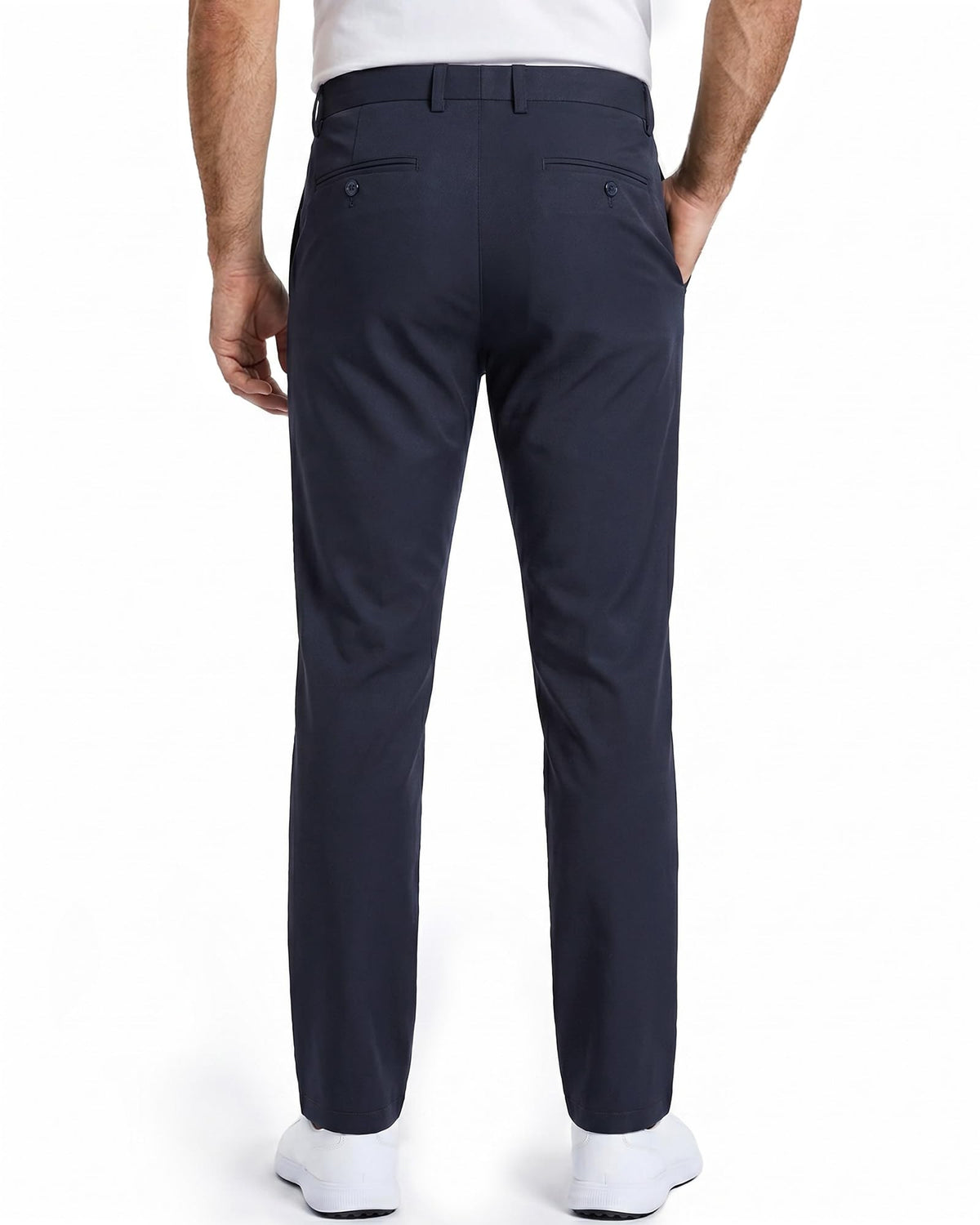 YND pants demonstrating breathability and all-day wearability