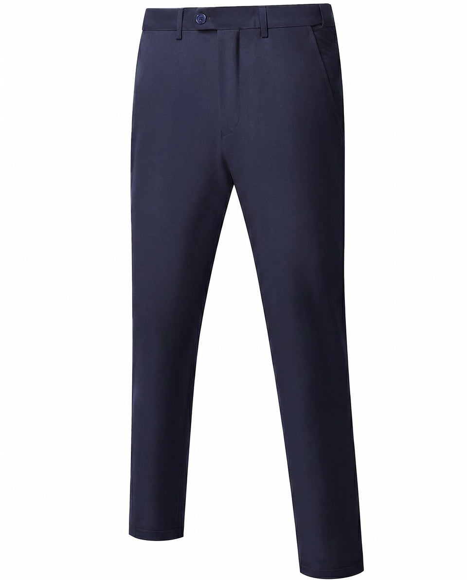 YND men's high-stretch golf pants fabric detail for flexible movement