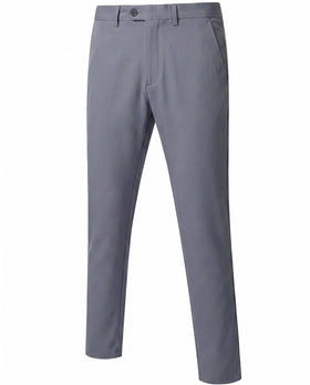 YND men's high-stretch golf pants with flat-front design for unrestricted movement on the course.