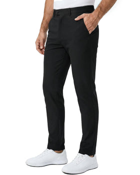 YND slim-fit stretch pants, flattering silhouette with unrestricted movement.