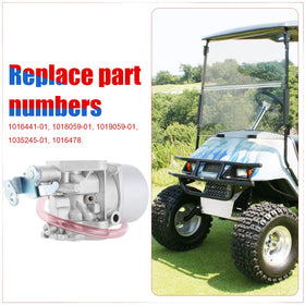Gaskets and fuel lines included in the YOFMOO kit for secure connections