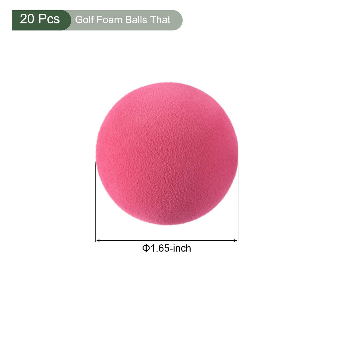 YOKIVE EVA foam ball close-up shows soft, durable material ideal for repeated sessions.
