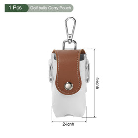 YOKIVE golf ball pouch with tee holder stores tees for quick access