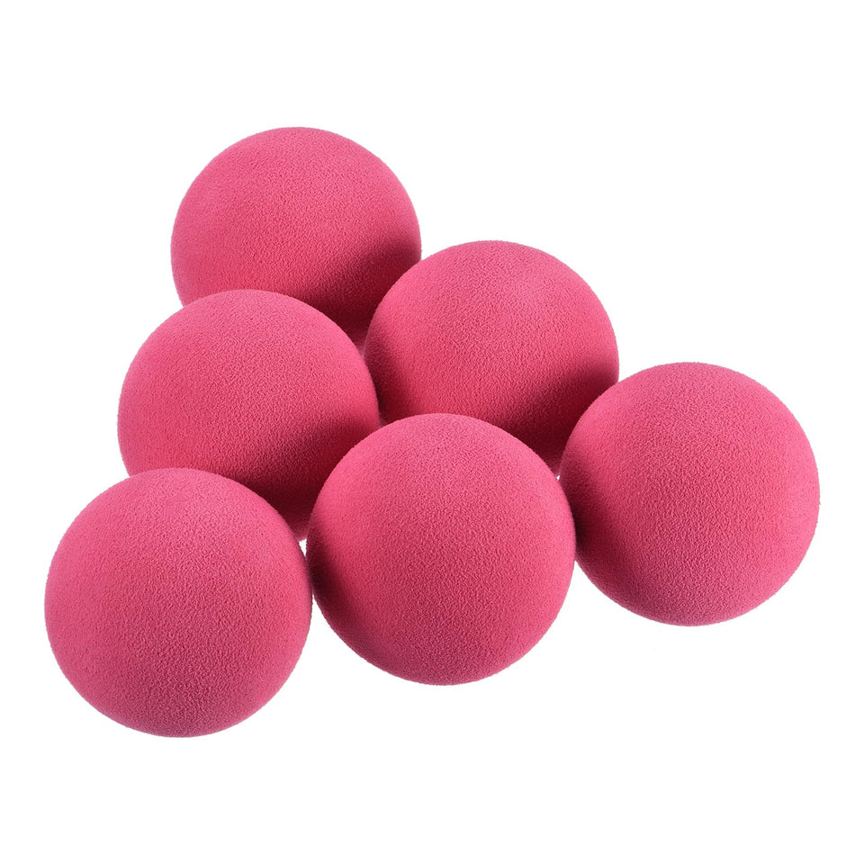 YOKIVE golf foam balls 42mm pink pack for indoor practice and safe play.