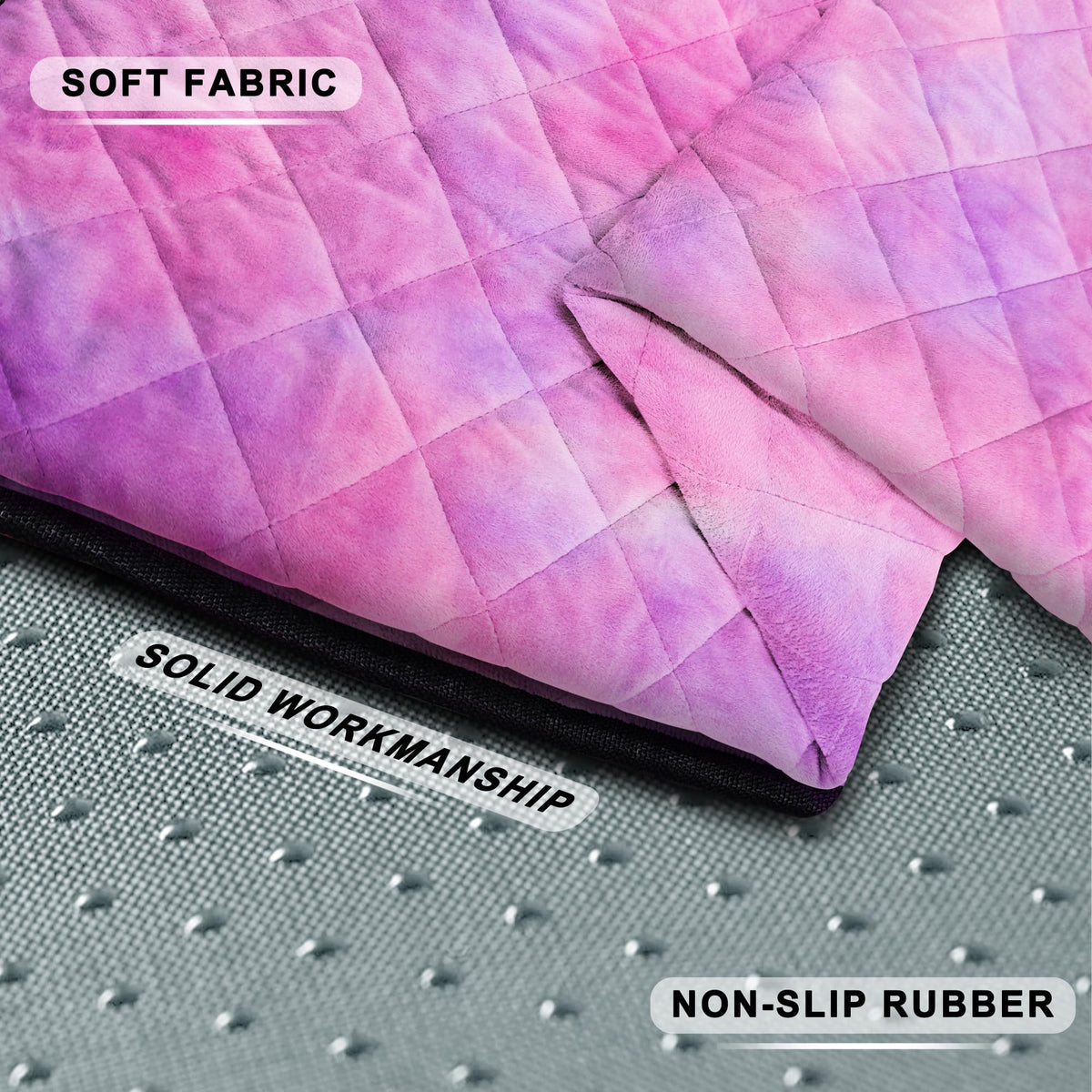 YOKYHOM seat cover with non-slip back to prevent slipping on the seat.