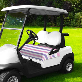 Stylish striped pattern design on YOKYHOM seat cover