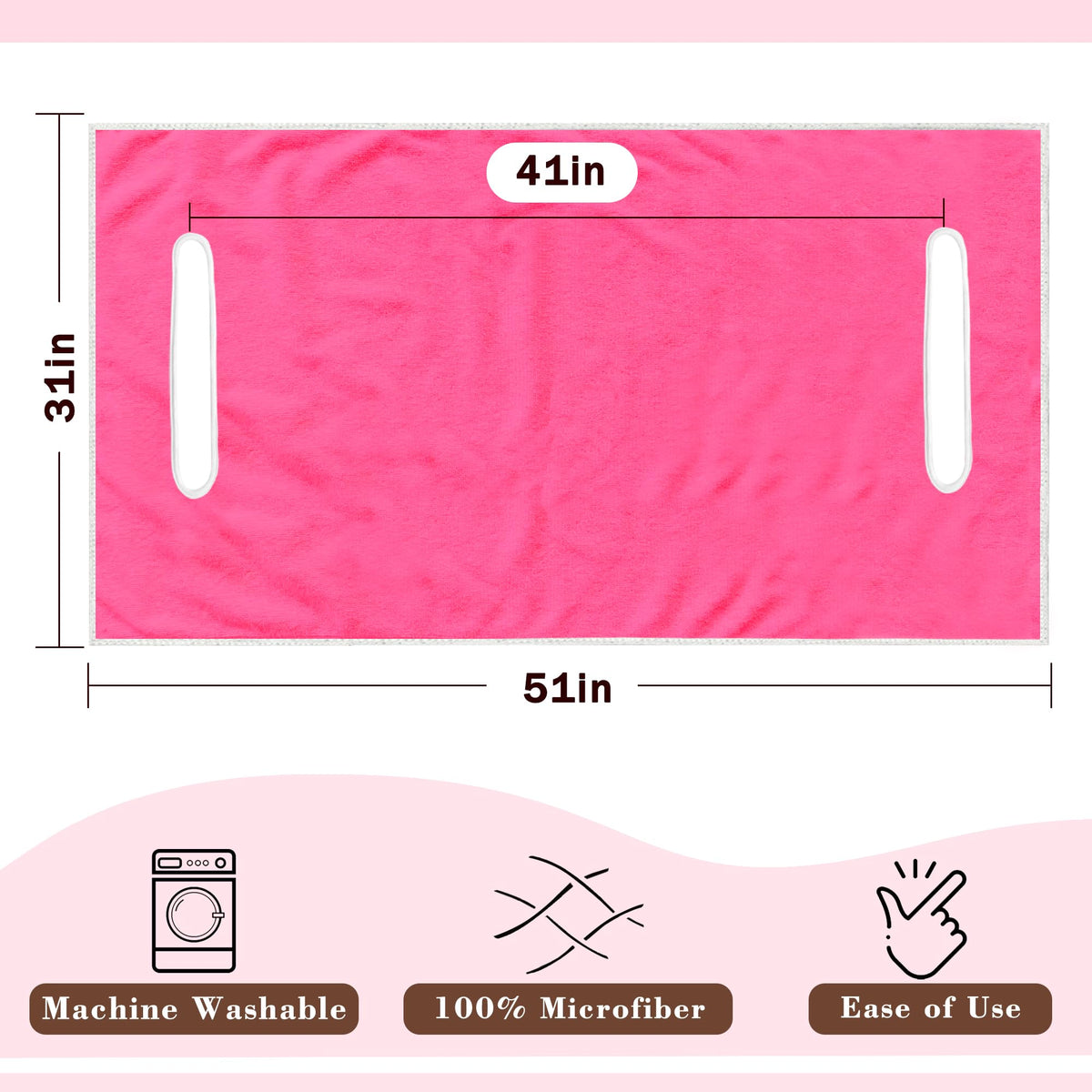 Timeless pink design adds a fresh look and gift-ready appeal.