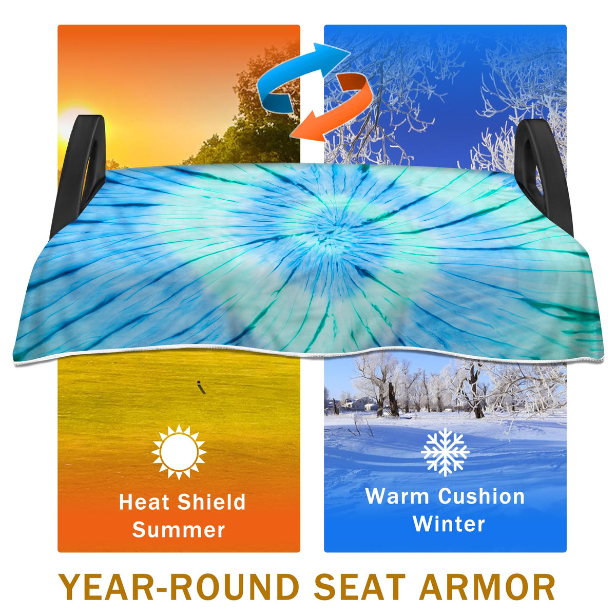 YOKYHOM all-season-comfort keeps riders comfy in heat or cold.