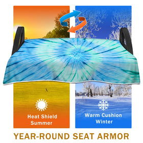 YOKYHOM all-season-comfort keeps riders comfy in heat or cold.