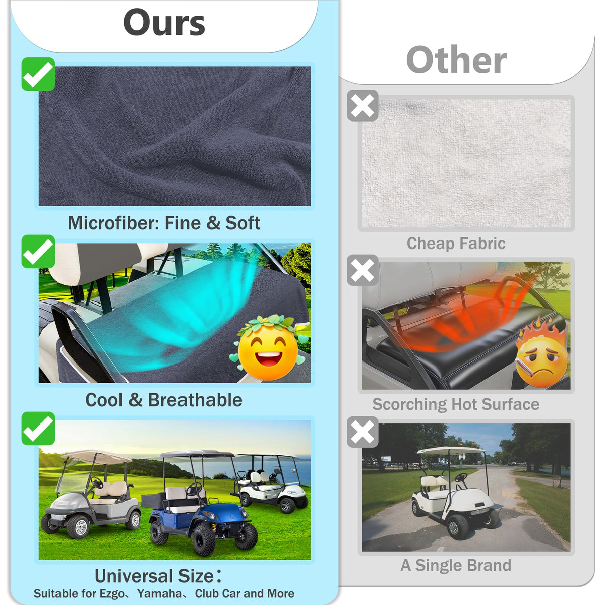 YOKYHOM all-weather comfort feature for cool summers and warm winters.