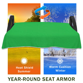 YOKYHOM all-weather comfort provides cool summer and warm winter seating