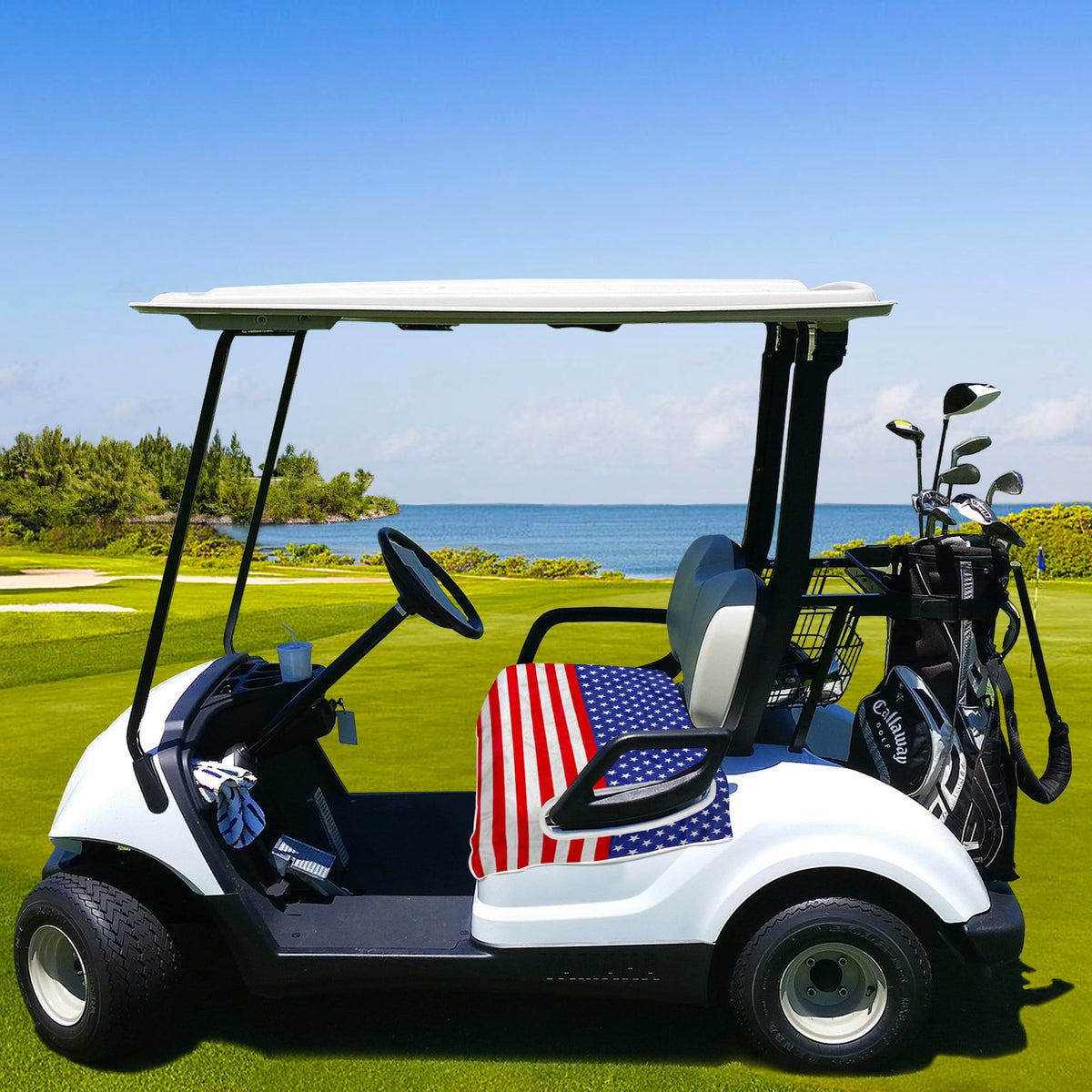 YOKYHOM classic American flag pattern adds timeless style.