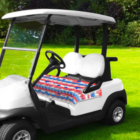 Ideal gift for golfers featuring YOKYHOM patriotic seat cover