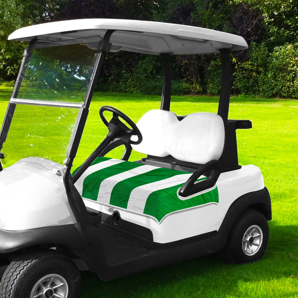 YOKYHOM fits EZGO Club Car Yamaha carts with green stripe styling