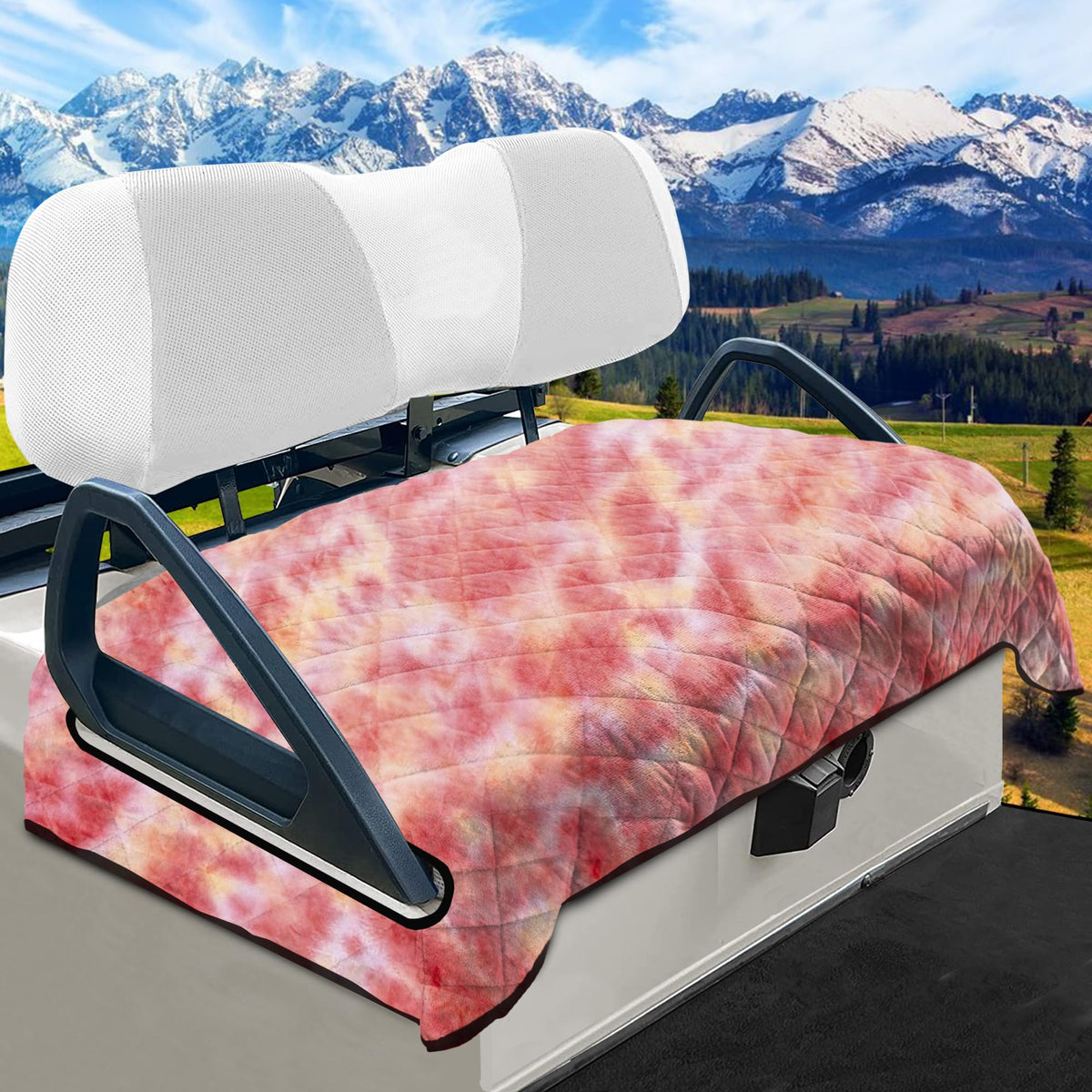 YOKYHOM universal golf cart seat cover for 2-4 seat carts fits EZGO, Club Car, Yamaha