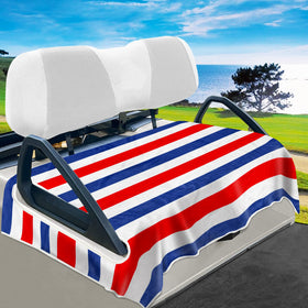 YOKYHOM golf cart seat cover for 2-seater; quick, universal fit and protection.