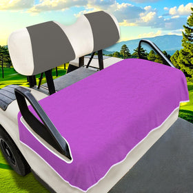 YOKYHOM violet seat cover for golf carts adds style while protecting seats.