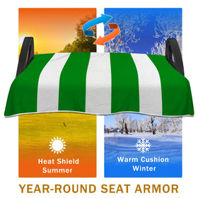 YOKYHOM golf cart seat cover all-season comfort for year-round use