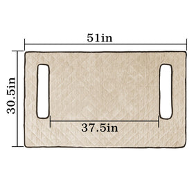 YOKYHOM 51x30.5 inch cover fits most 2-seat carts.