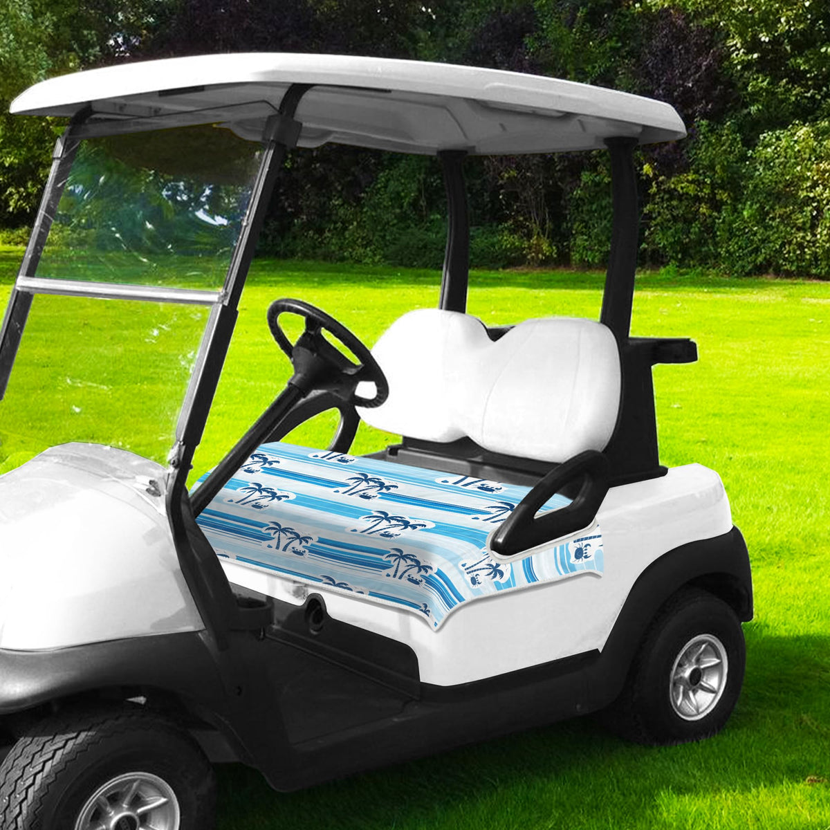 YOKYHOM durable blue seat cover for frequent golfers