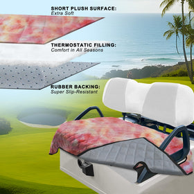 YOKYHOM plush velvet surface provides soft, skin-friendly comfort on every ride