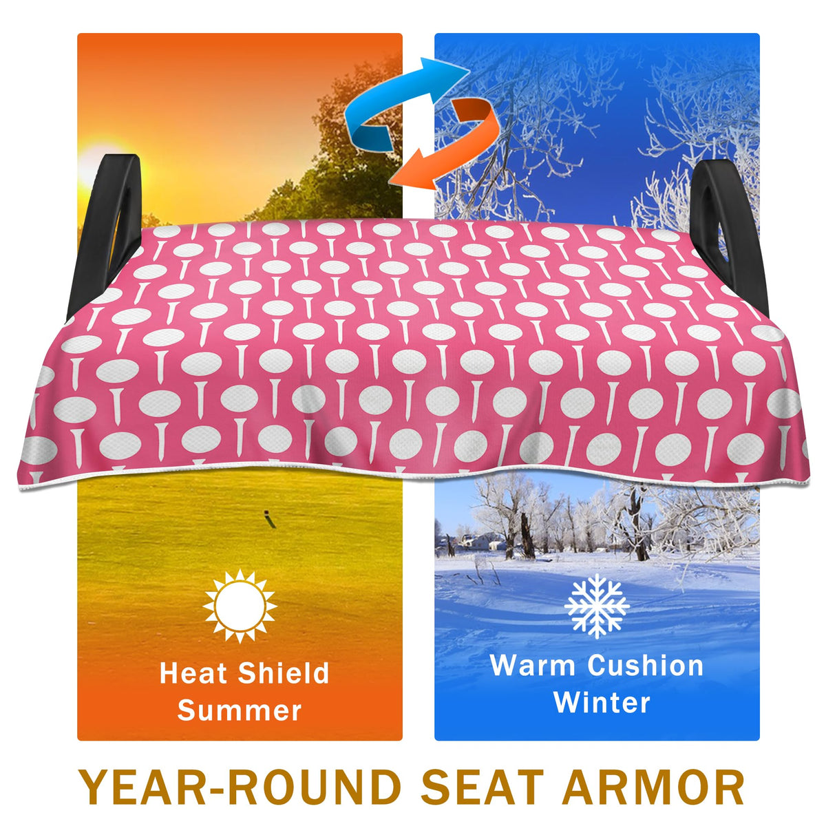 YOKYHOM microfiber cover helps stay cool in summer heat