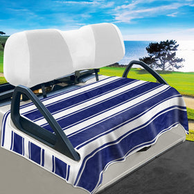 YOKYHOM golf cart seat cover shows universal fit 51x31 for all-season use.