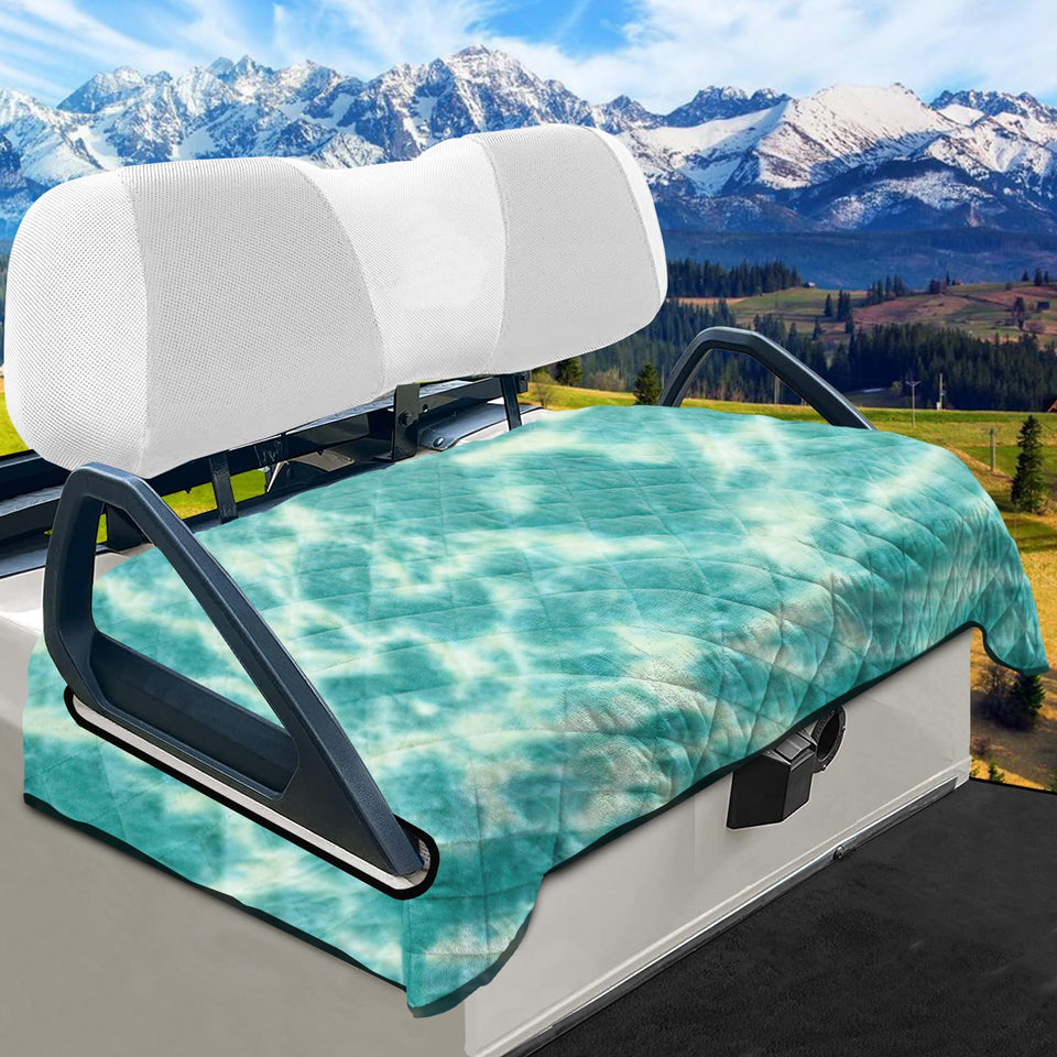 YOKYHOM golf cart seat cover universal fit for 2-4 seat carts, snug and secure.