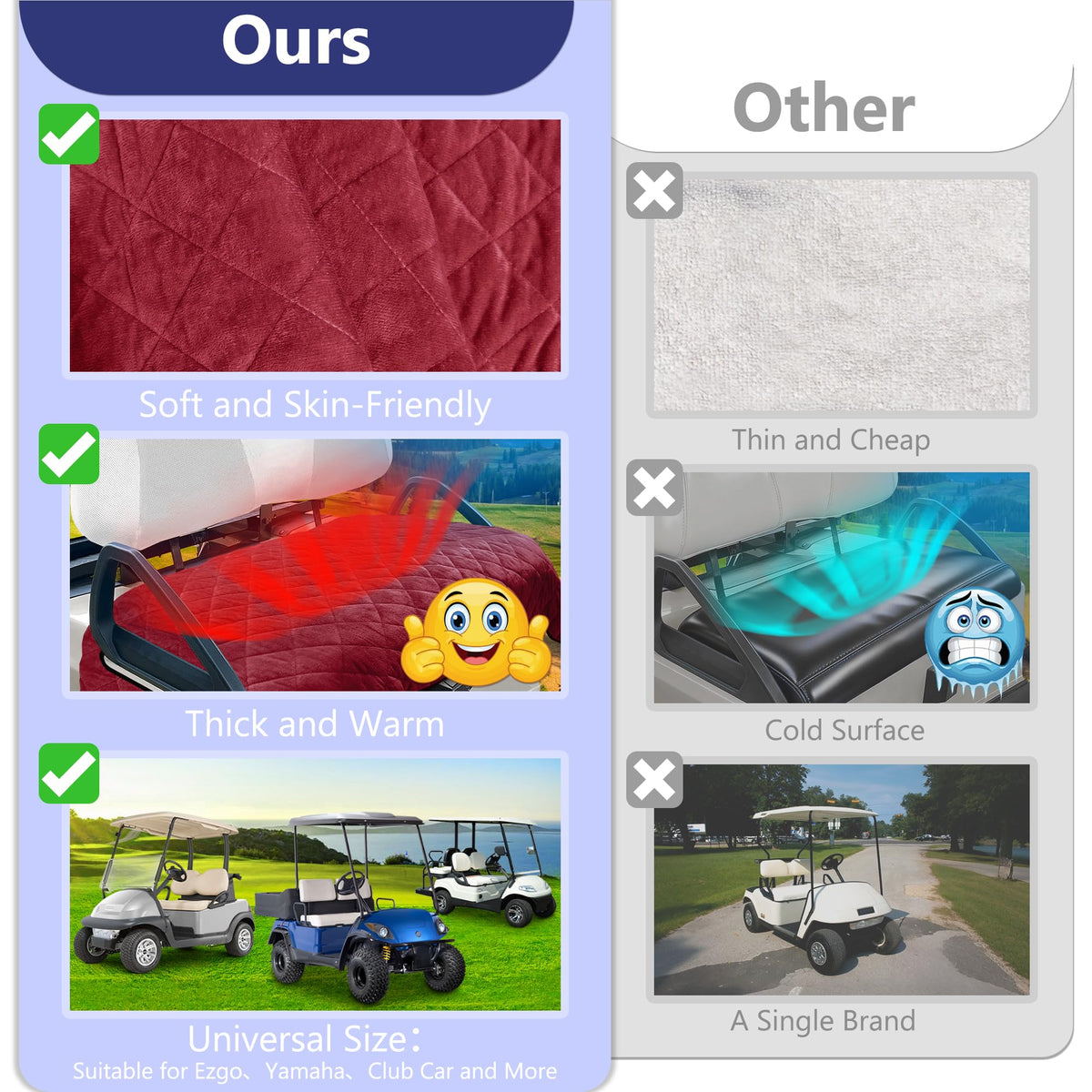 YOKYHOM universal fit enables quick installation.