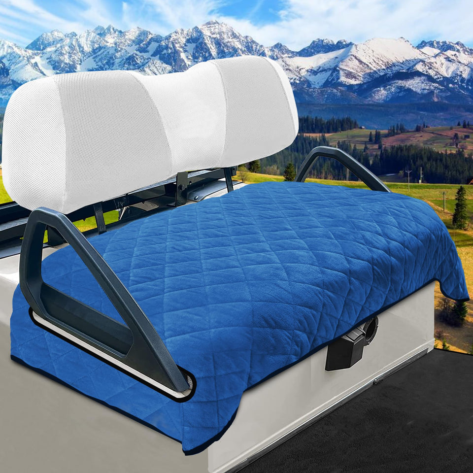 YOKYHOM golf cart seat cover with universal fit for EZGO and Club Car.