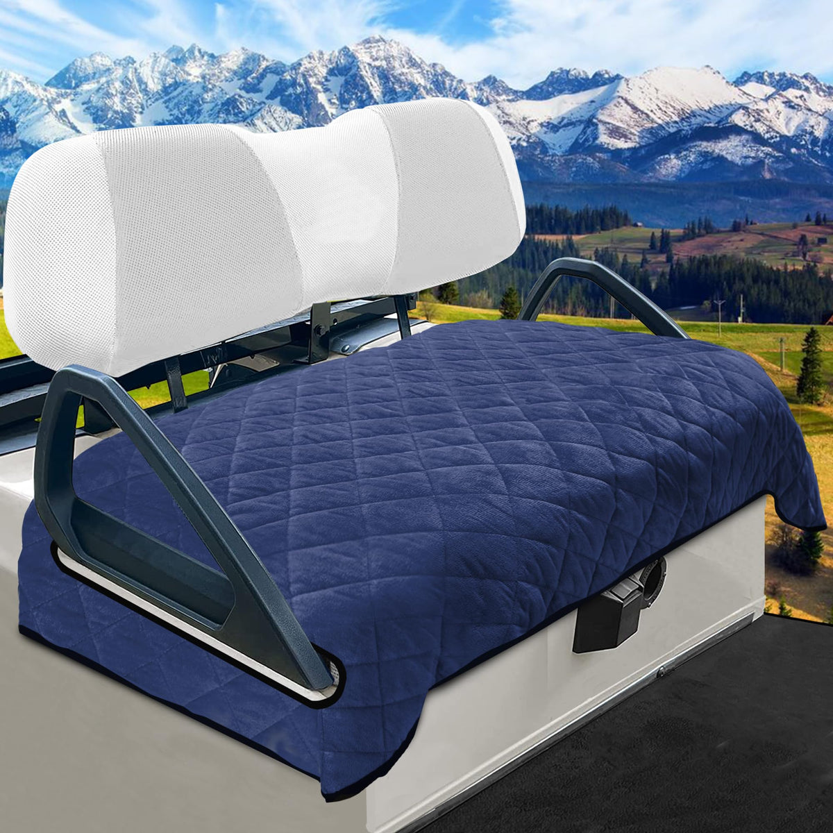 YOKYHOM golf cart seat covers universal fit for 2-4 seat carts