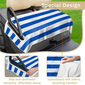 YOKYHOM soft microfiber towel provides comfort and easy maintenance.