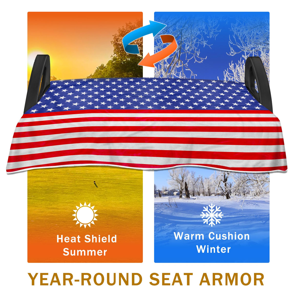 YOKYHOM installation-friendly cover fits EZGO, Club Car, Yamaha.