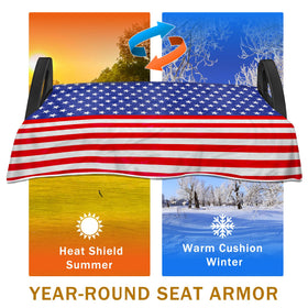 YOKYHOM installation-friendly cover fits EZGO, Club Car, Yamaha.