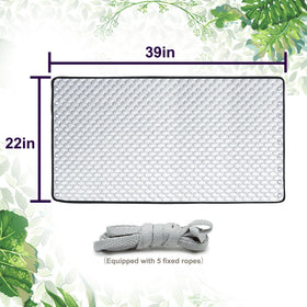 YOKYHOM light gray color complements any cart.