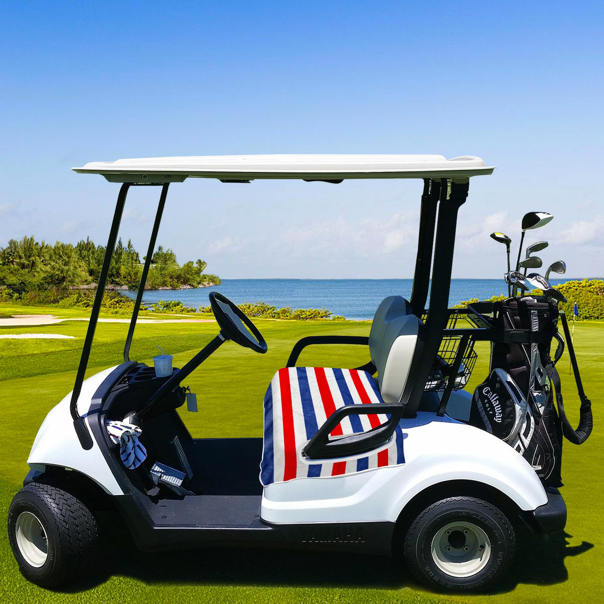 YOKYHOM microfiber seat cover is machine washable for easy care.