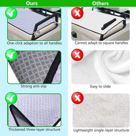 YOKYHOM adjustable ties secure a fast, stable fit