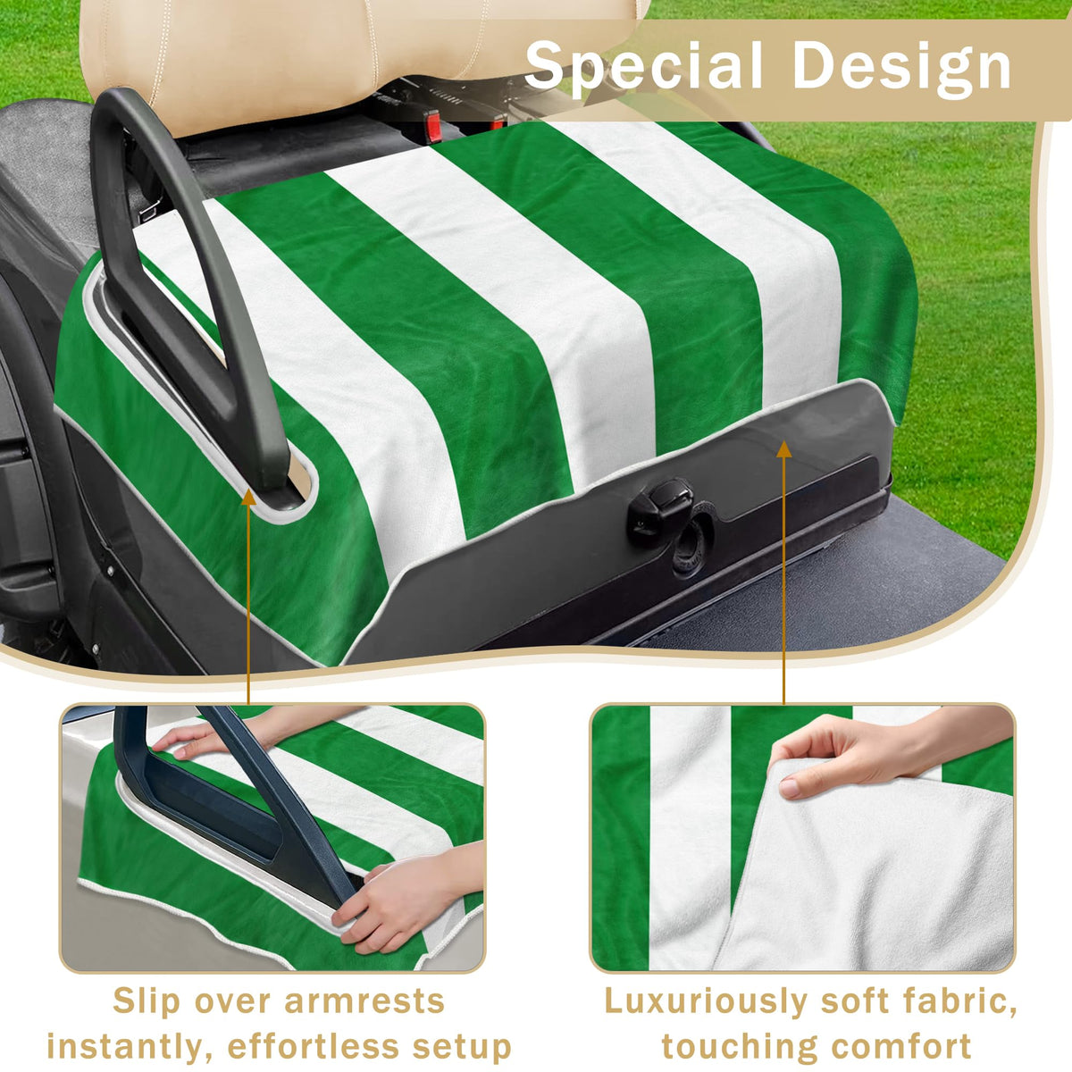 YOKYHOM seat towel blanket soft microfiber for comfortable rides and easy cleanup