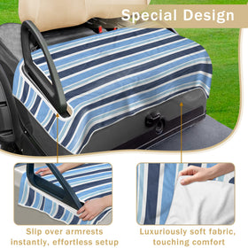 YOKYHOM soft microfiber seat towel close-up emphasizing plush feel
