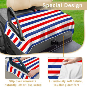 YOKYHOM soft microfiber seat towel delivers velvet-like comfort and durability.