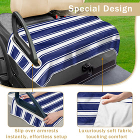 YOKYHOM soft microfiber seat towel close-up emphasizes velvety texture and easy cleaning.