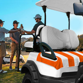 YOKYHOM stripe pattern adds fashionable touch to golf cart interior