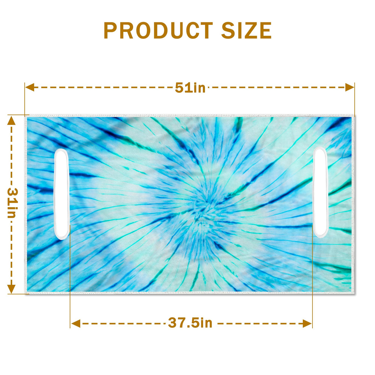 YOKYHOM tie-dye-pattern adds stylish flair while protecting seats.