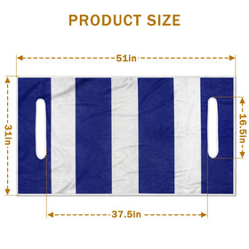 YOKYHOM stripe pattern adds a stylish look to your golf cart interior.