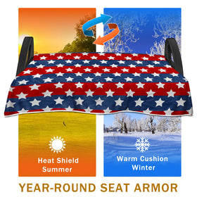 Universal-fit seat cover for EZGO, Club Car, Yamaha golf carts